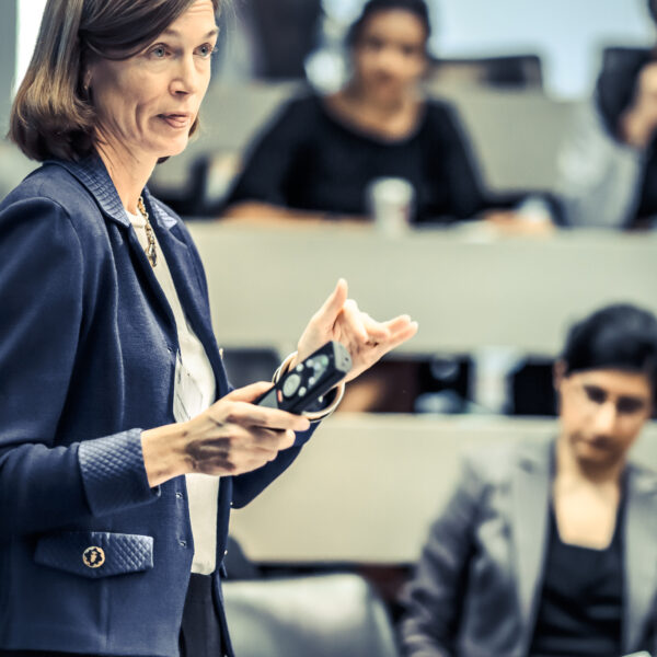 keynote speaker at business conference